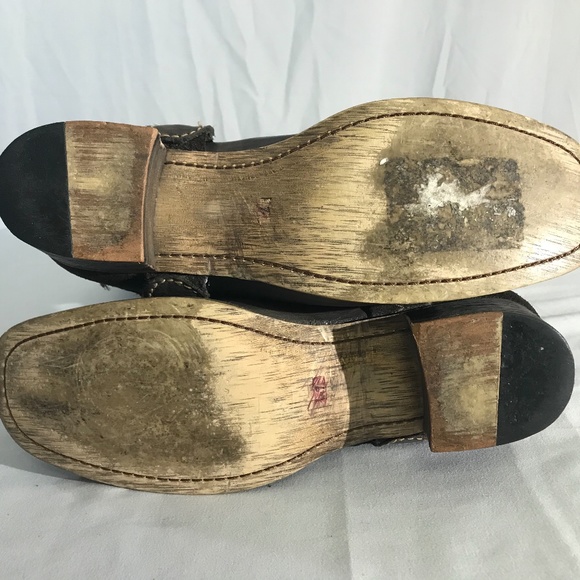 Bed Stu Brown Harness Boot Crafted in Mexico Sz 7 - Picture 12 of 14